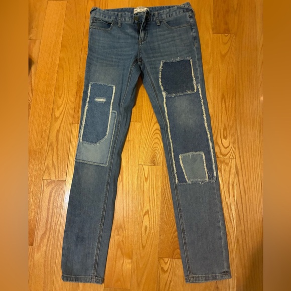 Free People Indigo Denim Jeans - Picture 1 of 6